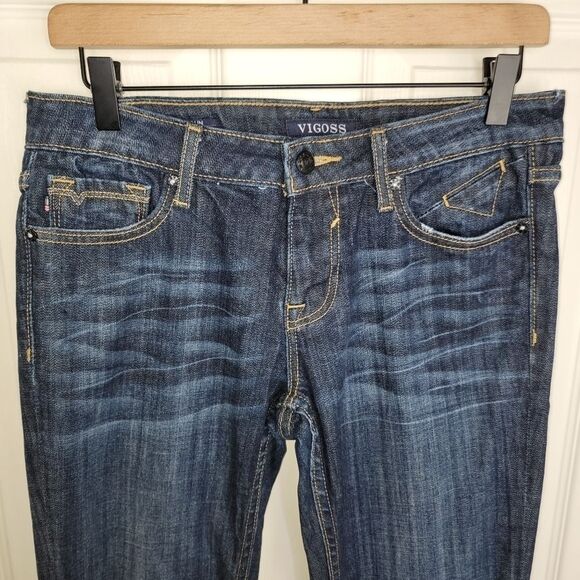 Vigoss The Dublin boot cut denim jeans size 28 - Picture 3 of 7
